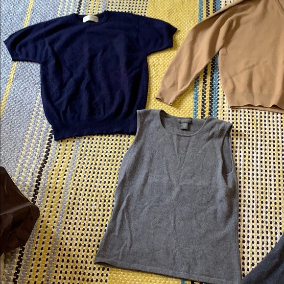Tops - Cashmere tops, sold as lot or individual